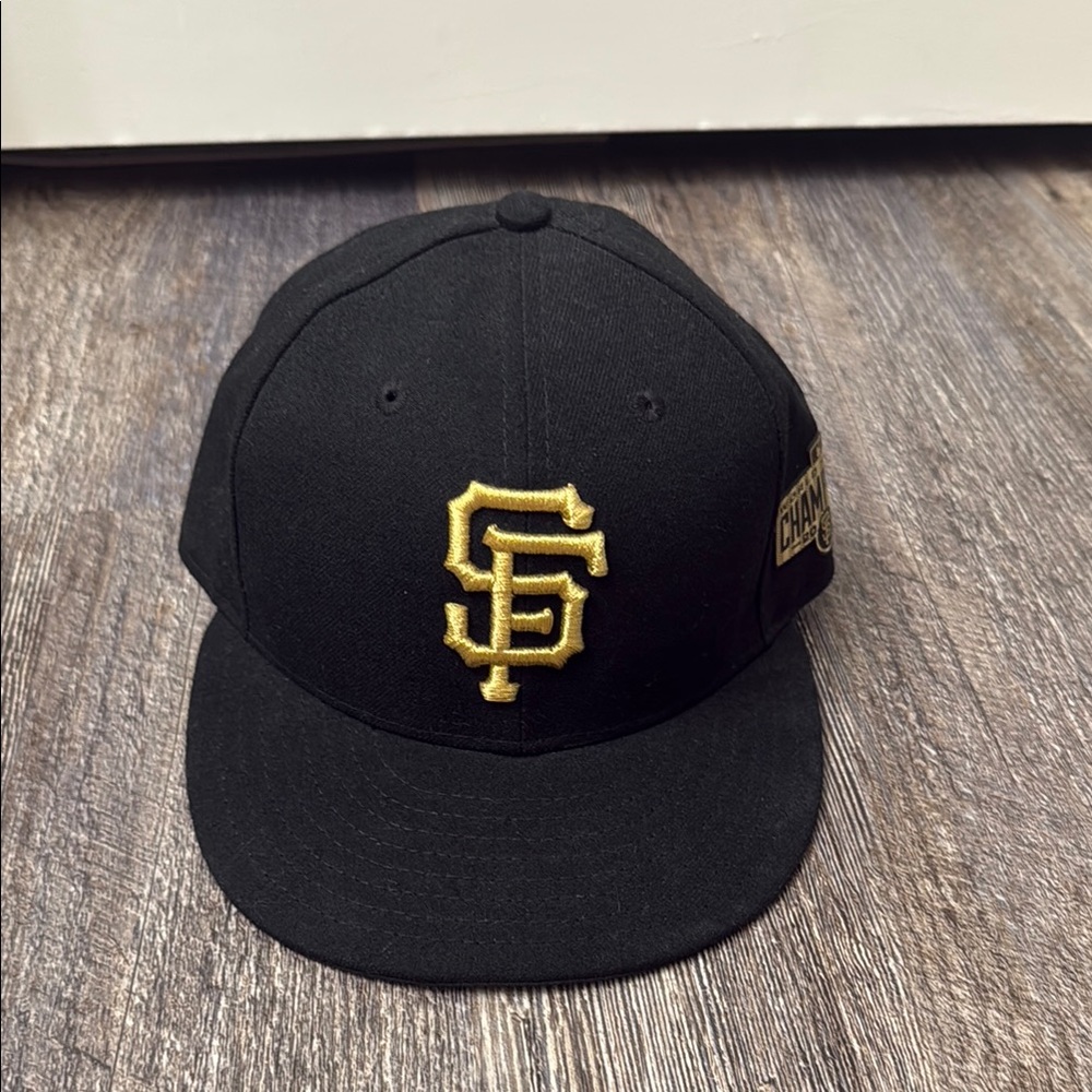 New Era Limited Edition Giants Gold World Champions Hat size7